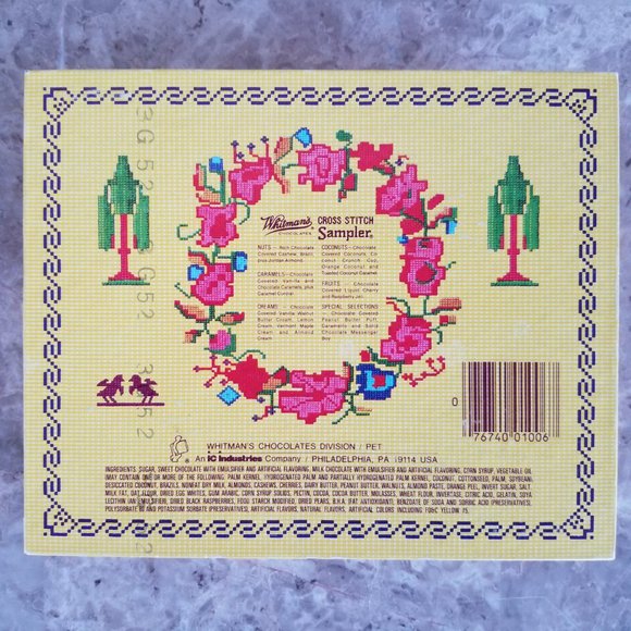 Vintage Whitman's Sampler Box (Empty) - Picture 2 of 12